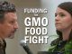 Hawaii GMO Food Fight image with two people facing off