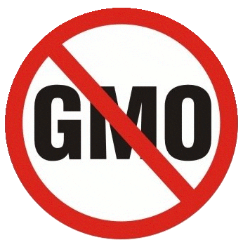 NO GMO sign