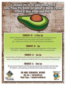 Avocado Festival Hawaii – Big Island 2015