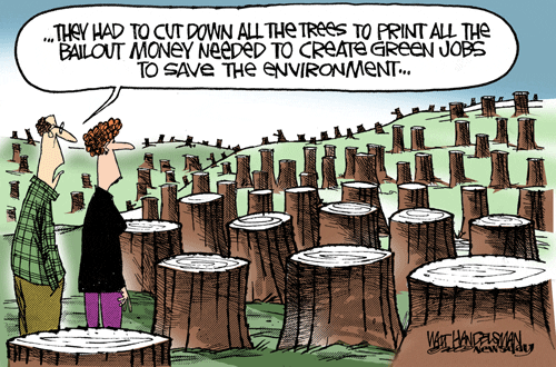 Environmental Satire – Cut Down Trees
