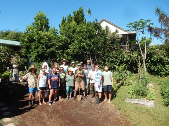 Permaculture Hawaii, Permaculture Parking Lot