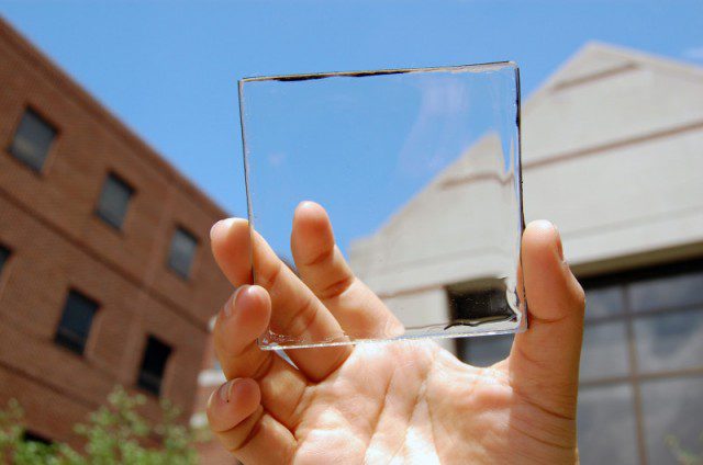 Finally, a fully transparent solar energy harvester