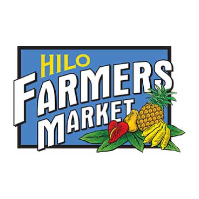 Hilo Big Island farmers market sign
